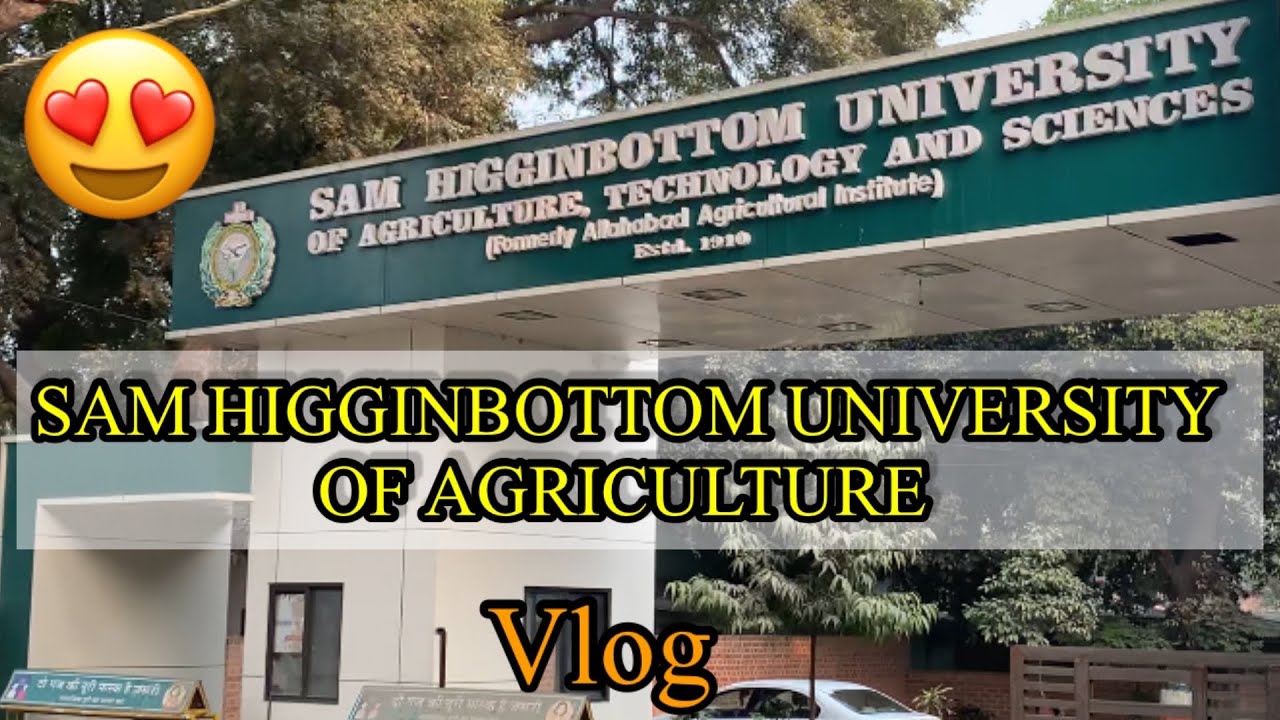 SAM HIGGINBOTTOM UNIVERSITY !! PRAYAGRAJ !! Vlog