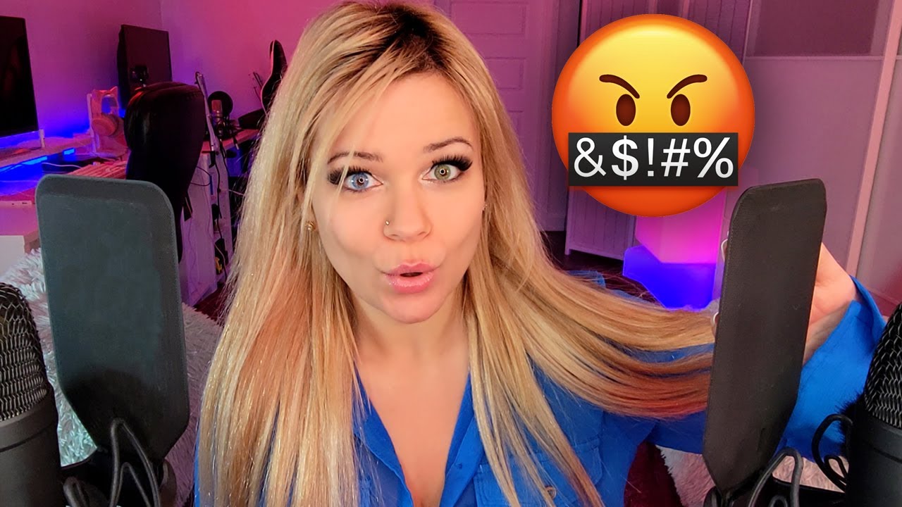 ASMR Français Jurons 🤬 Je sacre en Québécois 🤬 [Chuchotements]