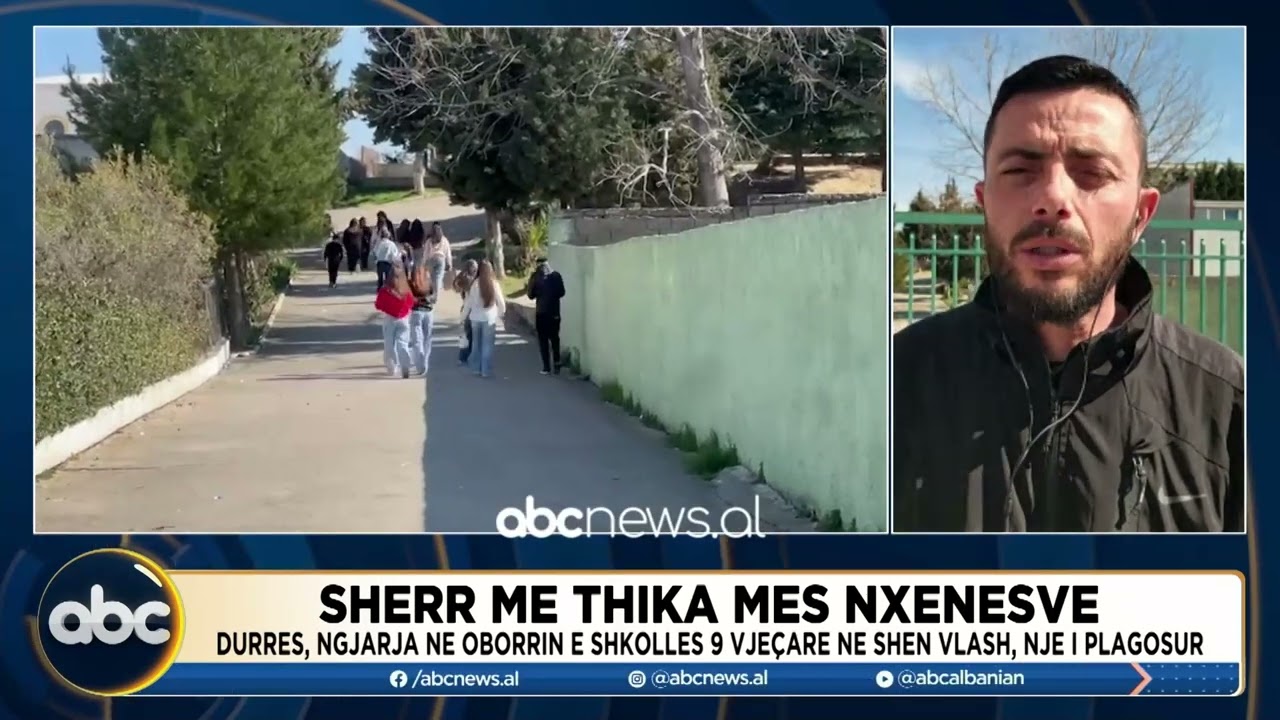 Sherr me thika mes nxënësve në Durrës, si ndodhi ngjarja, një i plagosur  | ABC News Albania