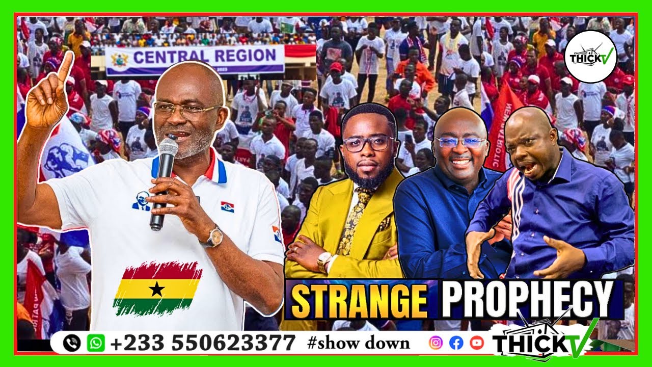 Strange Prophecy from Elbernard to Bawumia & Abronye + Ken Agyapong Storms C/R with Wonders