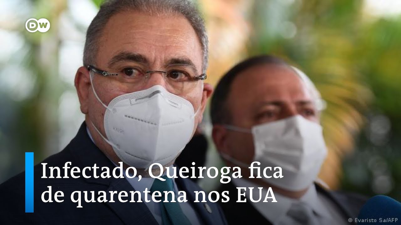 [Not&iacute;cias em &aacute;udio] Ministro da Sa&uacute;de Marcelo Queiroga contrai covid-19 e fica de quarentena nos EUA