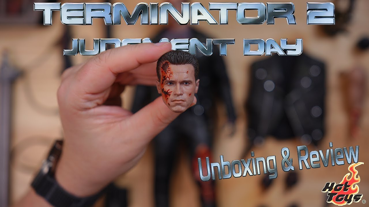 HOT TOYS T-800 Battle Damaged 2.0 Unboxing! 🤯 (DX46) #terminator