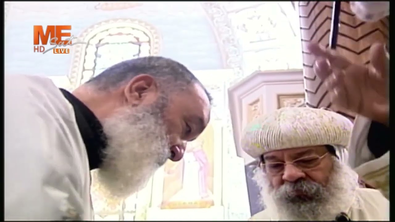 ترقية القس أسحق كاهن كنيسة الشهيد العظيم مار جرجس القللي القاهرة. لدرجة القمصية.