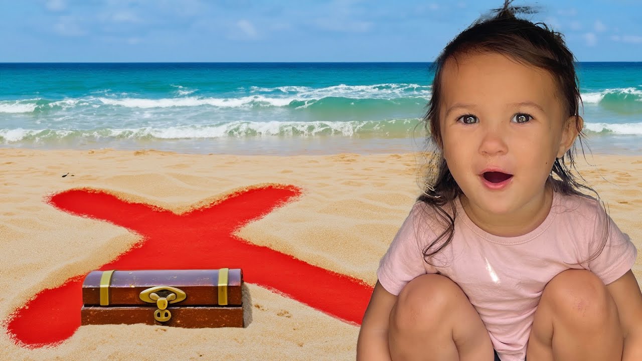 Oaklynn Goes Treasure Hunting!