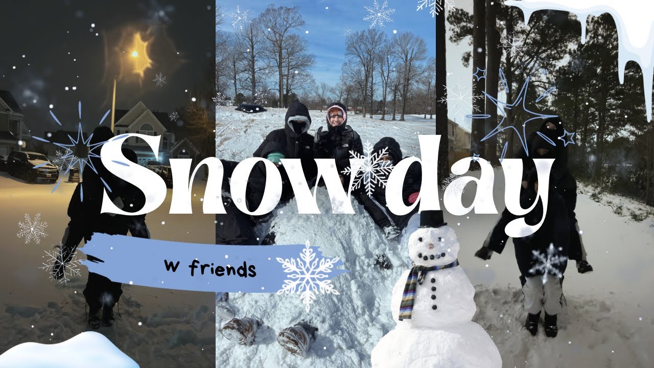 snow day vlog