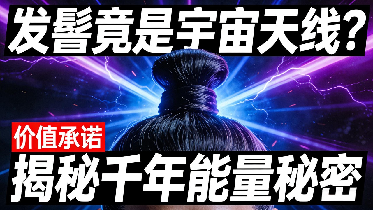 為什麼道士要留發髻？頭發作為「天線」接收宇宙能量的作用