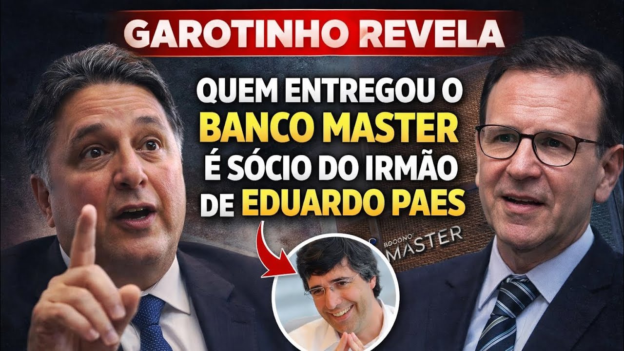 GAROTINHO REVELA QUEM ENTREGOU O BANCO MASTER | BASTIDORES DO PODER