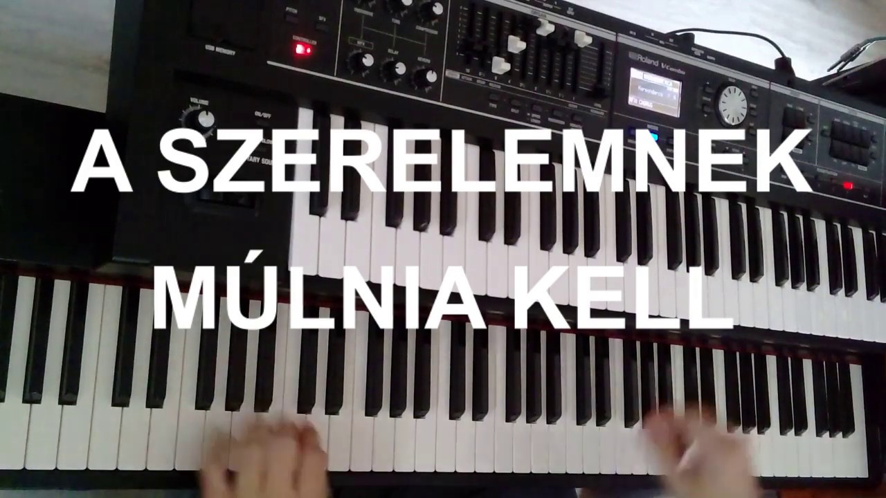 A szerelemnek múlnia kell (zongora feldolgozás)