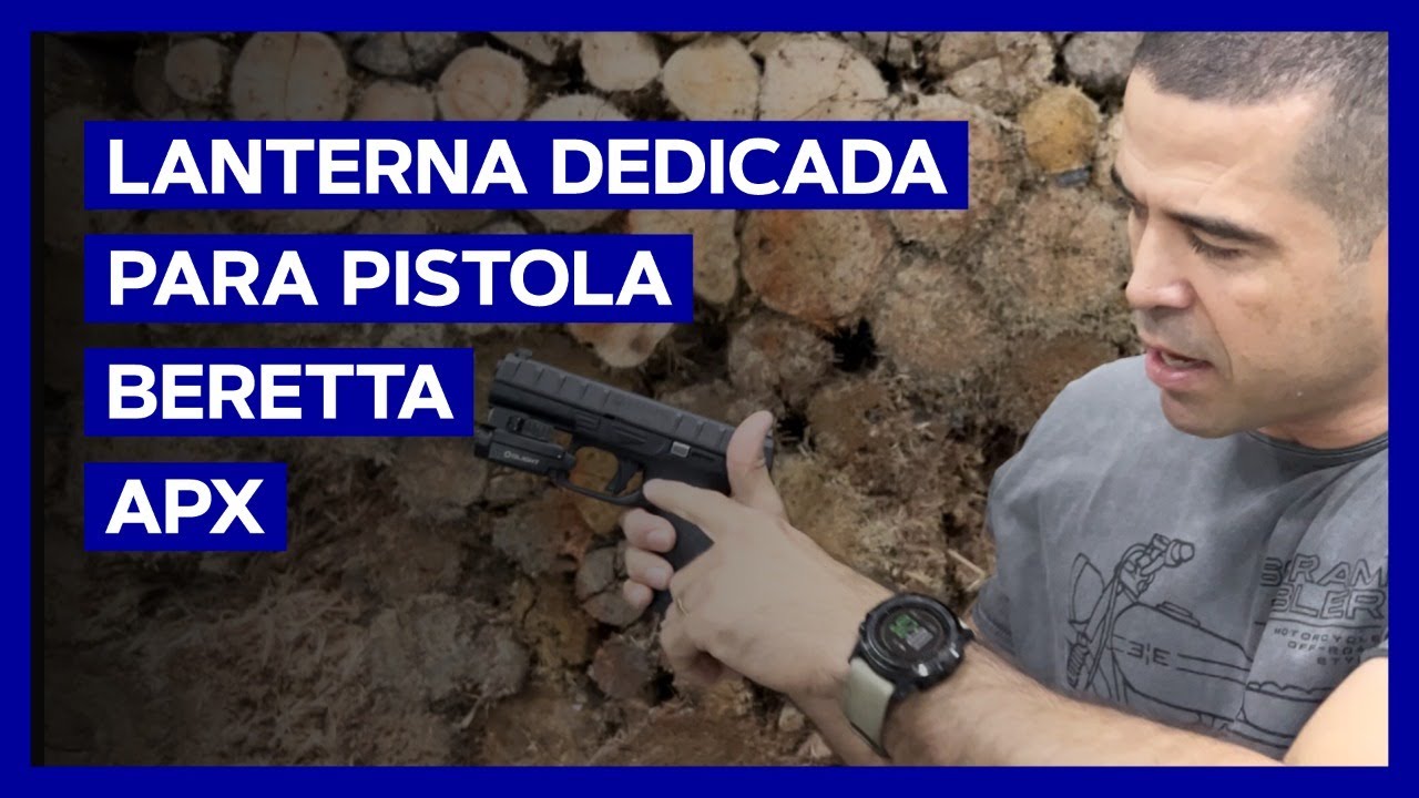 LANTERNA DEDICADA PARA PISTOLA BERETTA APX