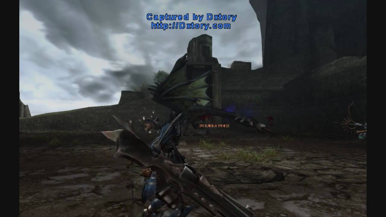 Monster Hunter Frontier Korea - The Azure shadow of the Tower -