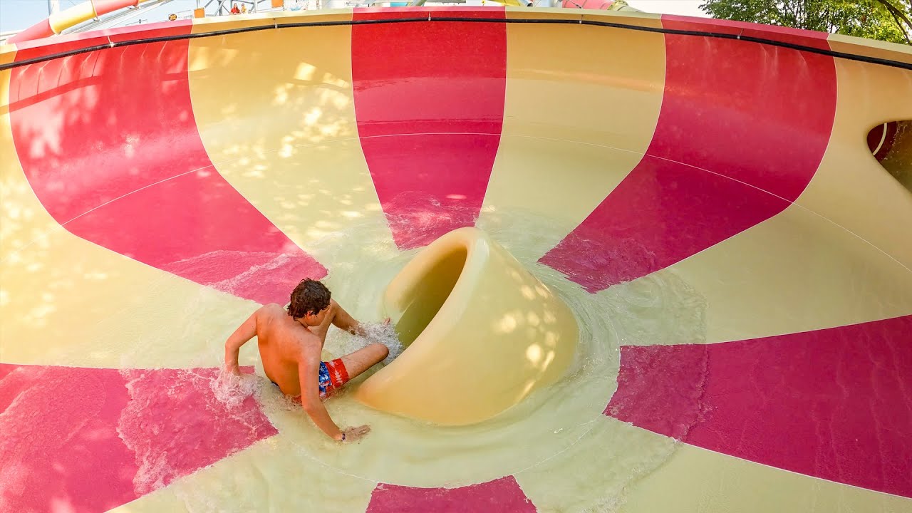 Energylandia - Bamboo Bay (NEW Water Slides 2022) All Rides POV