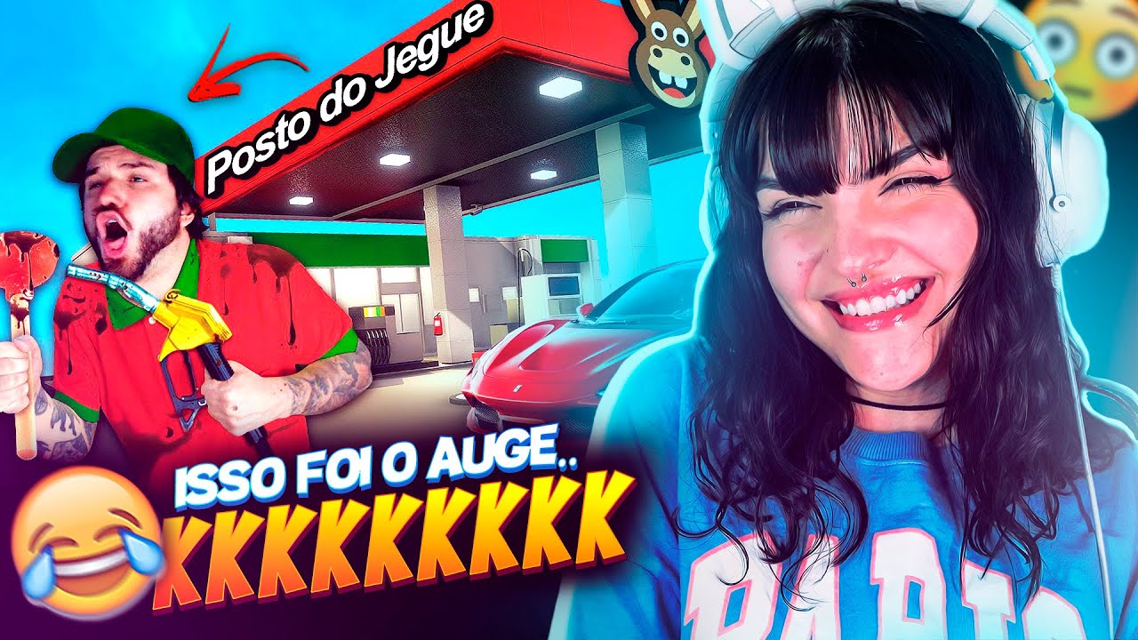 CONHECENDO JAZZGHOST: ABRI UM POSTO DE GASOLINA, MAS EU SÓ TENHO CLIENTE NOJENTO!! 🤢