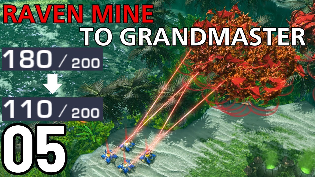 The Most Disgusting Widow Mine Hits Ever (Raven Mine to GM #5)
