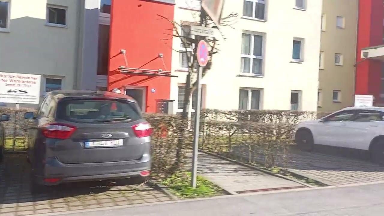 Wagen 60 auf Linie 9 nach Kohlbruck Erlebnibad Mitfahrt 