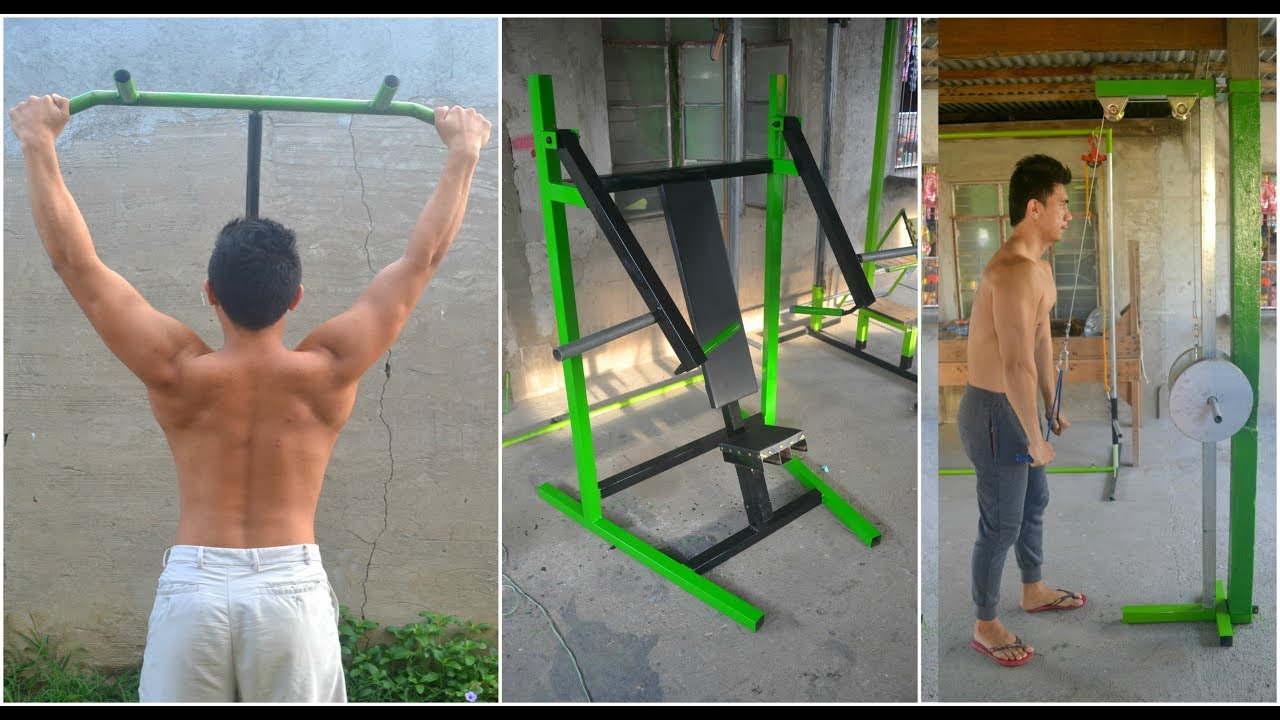 Best Gym Ideas - Homemade Gym Equipment