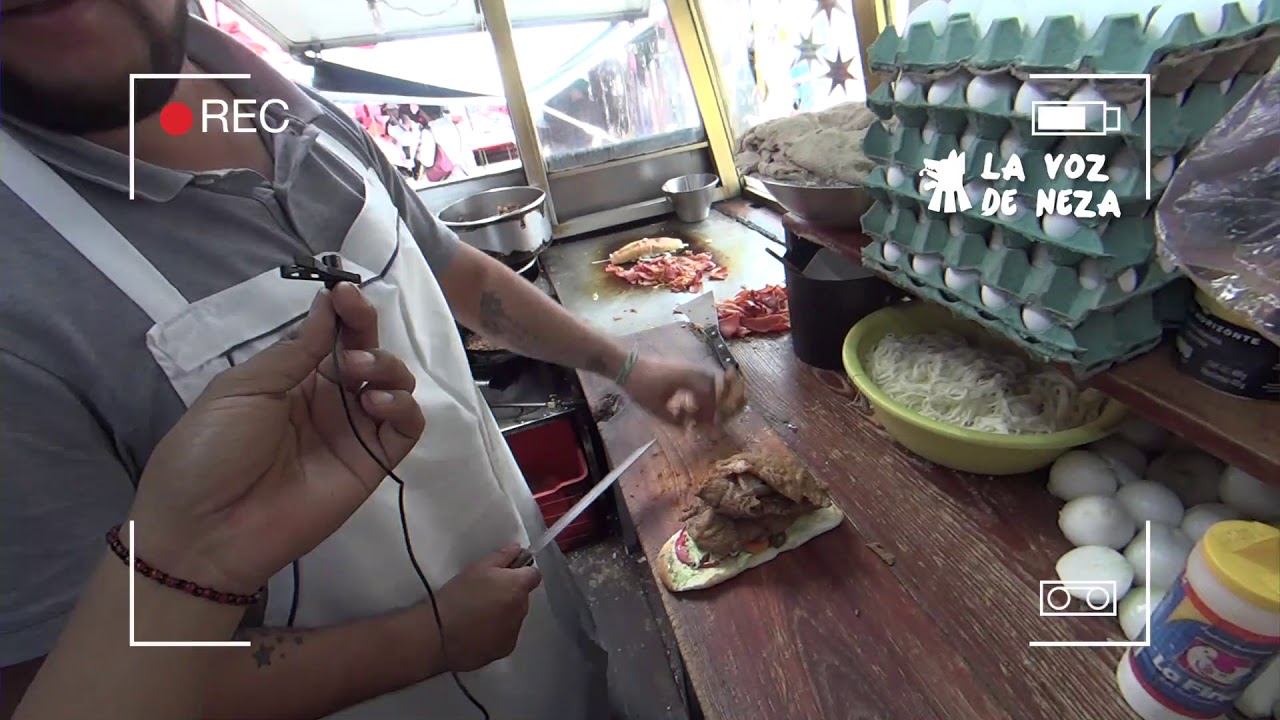 Tortas 4ta y villada #Neza - #LaVozdeNeza