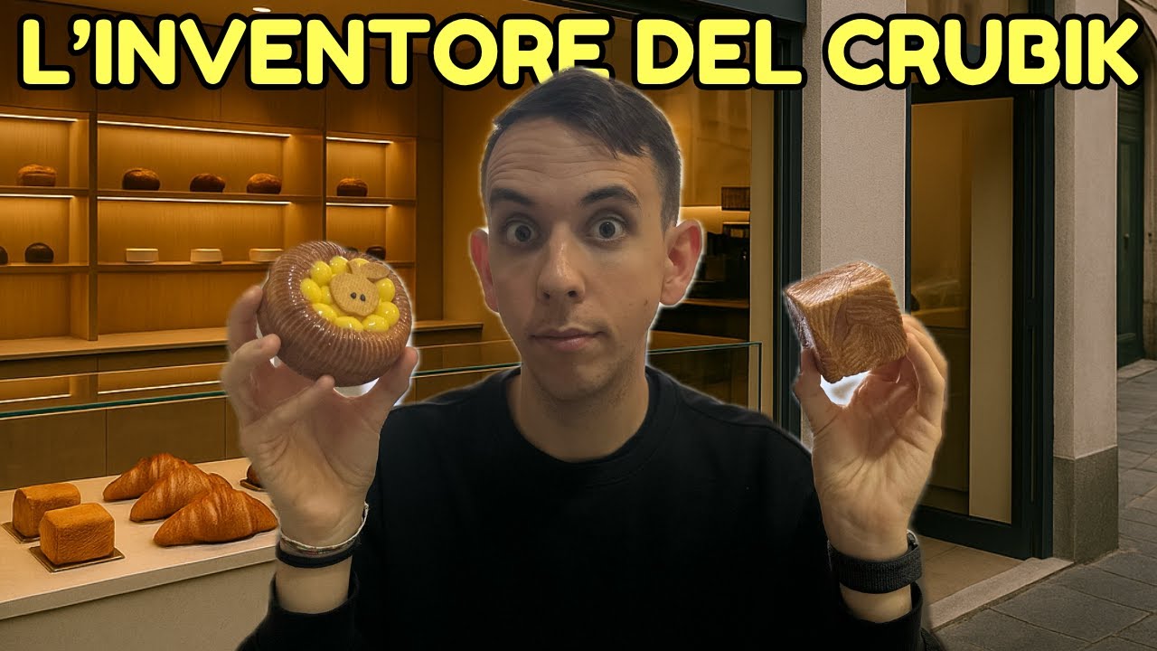 La PASTICCERIA del CREATORE del CORNETTO CUBICO