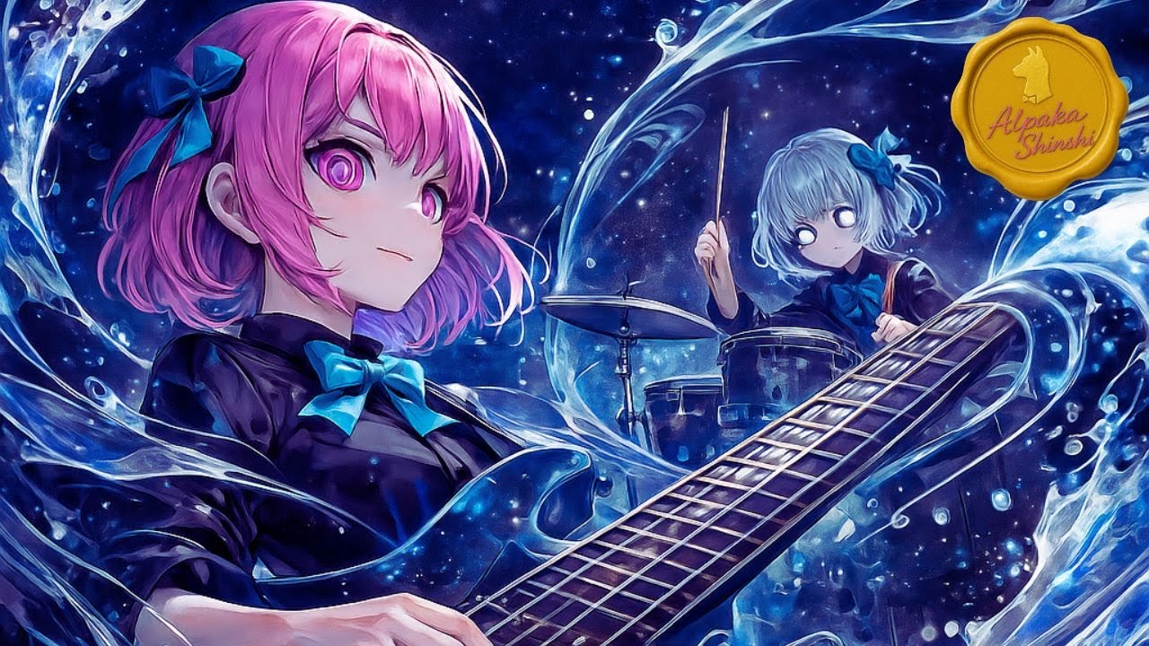 【オリジナル曲】【Instrumental】うねり / UNERI — Bass & Drums in the Water【Lunetta Original】