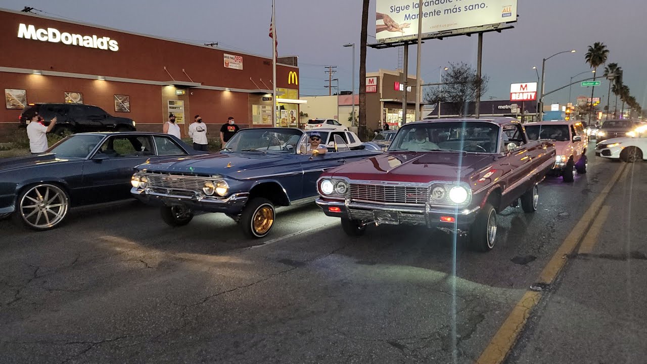 love 4 the street lowrider cruise to Whittier blvd.  with Jimmy humilde(part.2)