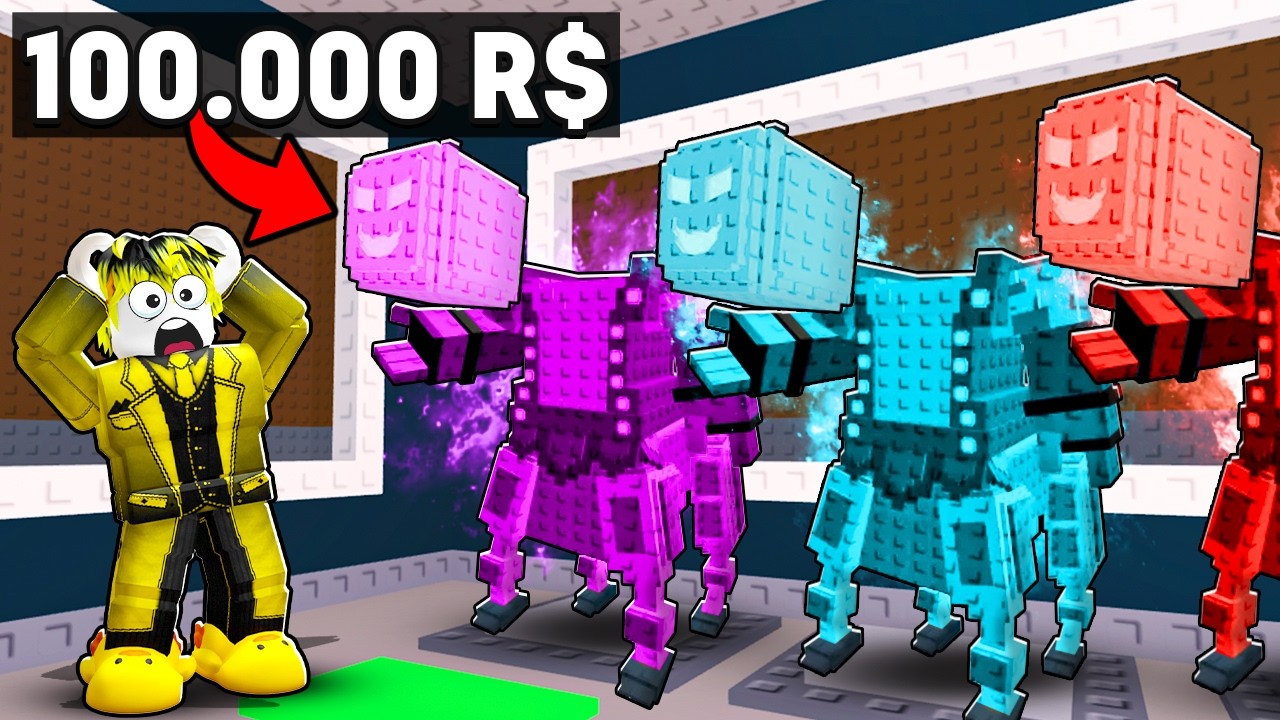 1$ vs 10.000$ Аккаунт в Steal a Brainrot