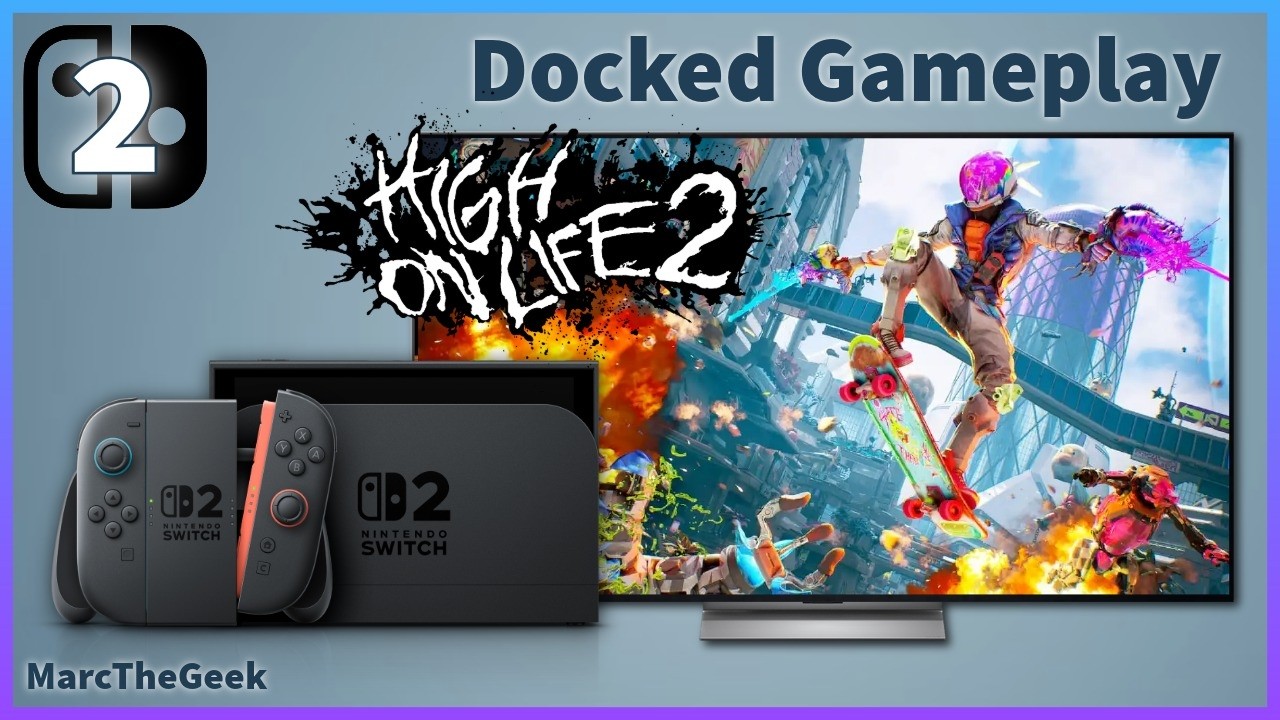 High on Life 2 Gameplay on Docked Nintendo Switch 2