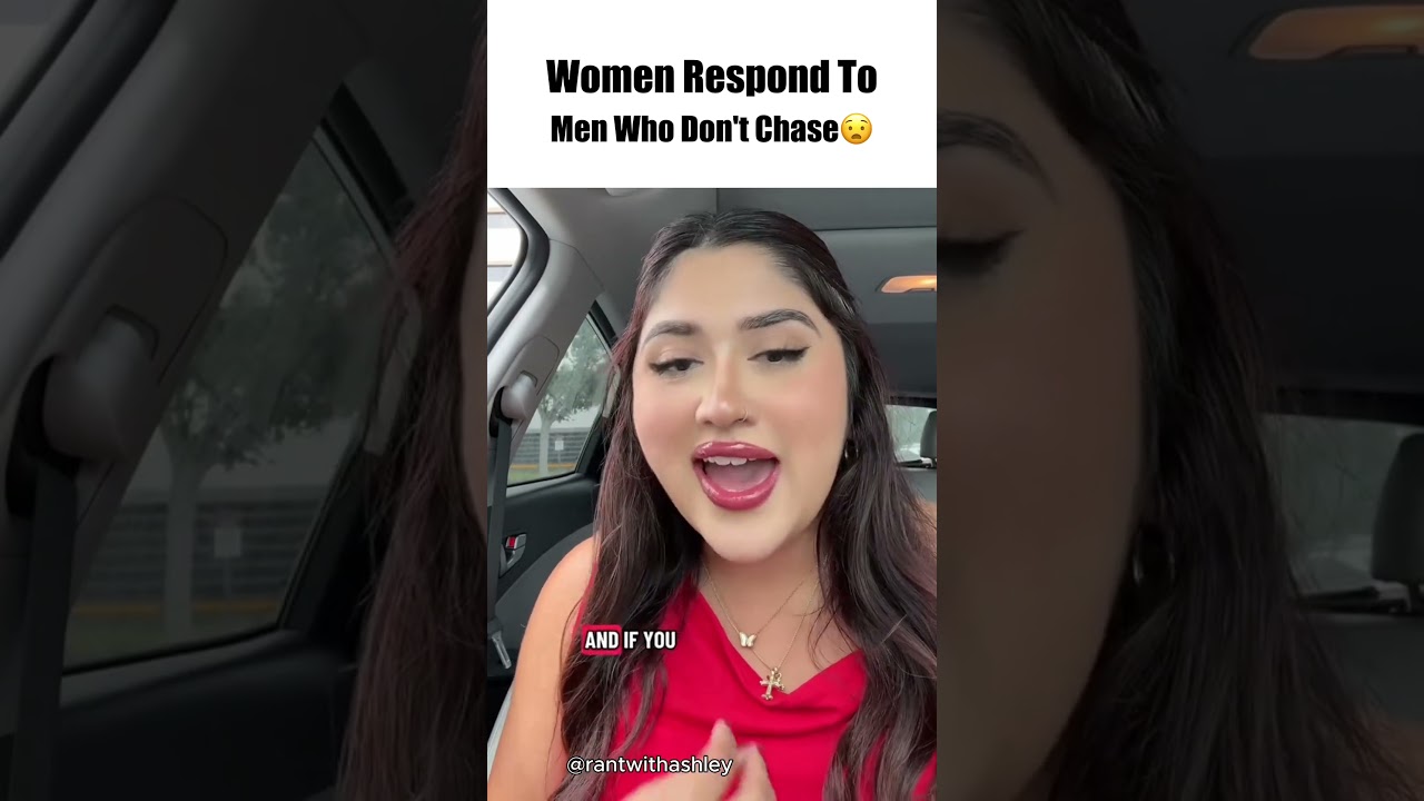 When Men Stop Chasing Women