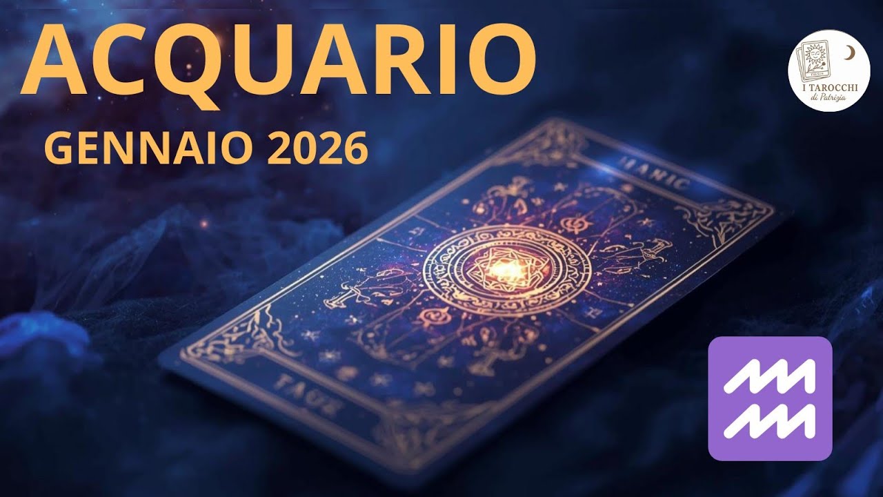 Acquario ♒ lettura Tarocchi gennaio 2026