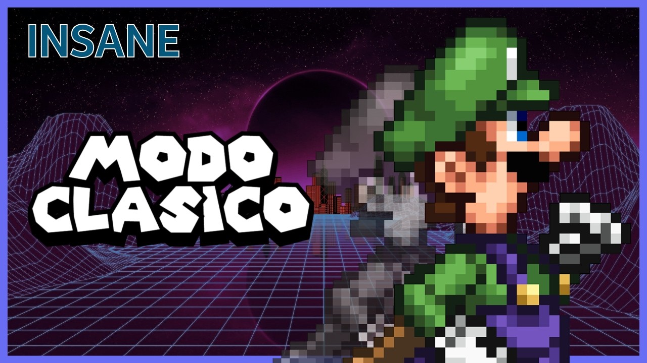 Super Smash Flash 2: Luigi Classic Mode (Insane / Sin morir) | No commentary