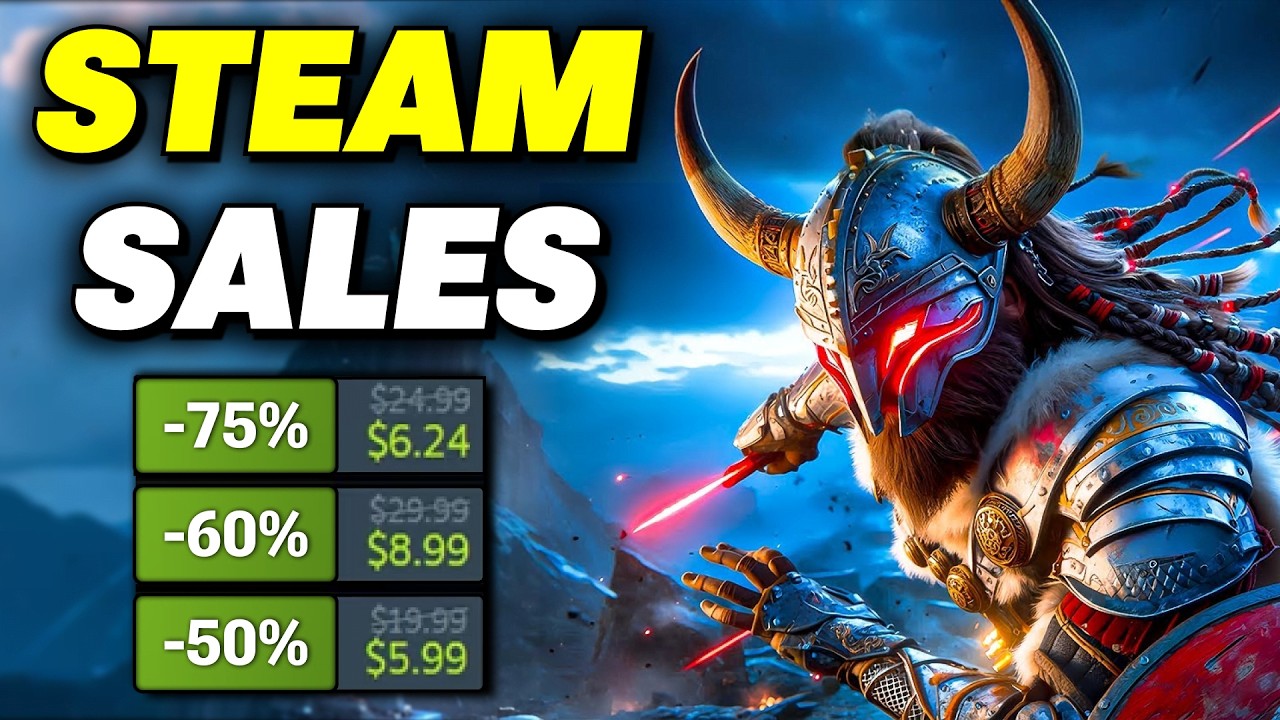 15 NIESAMOWITYCH gier Steam w najniższych cenach | Oferty na marzec 2026!