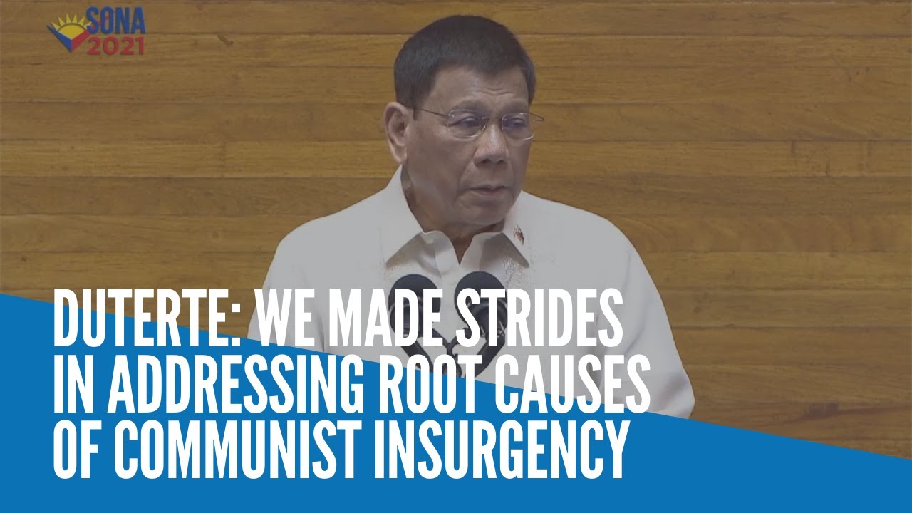 Duterte: We made strides in addressing root causes of communist insurgency