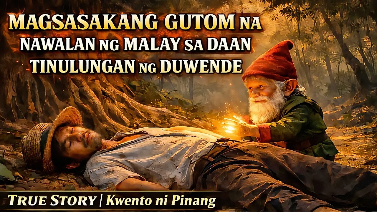 MAGSASAKANG GUTOM NA NAWALAN NG MALAY SA DAAN TINULUNGAN NG DUWENDE | True Story