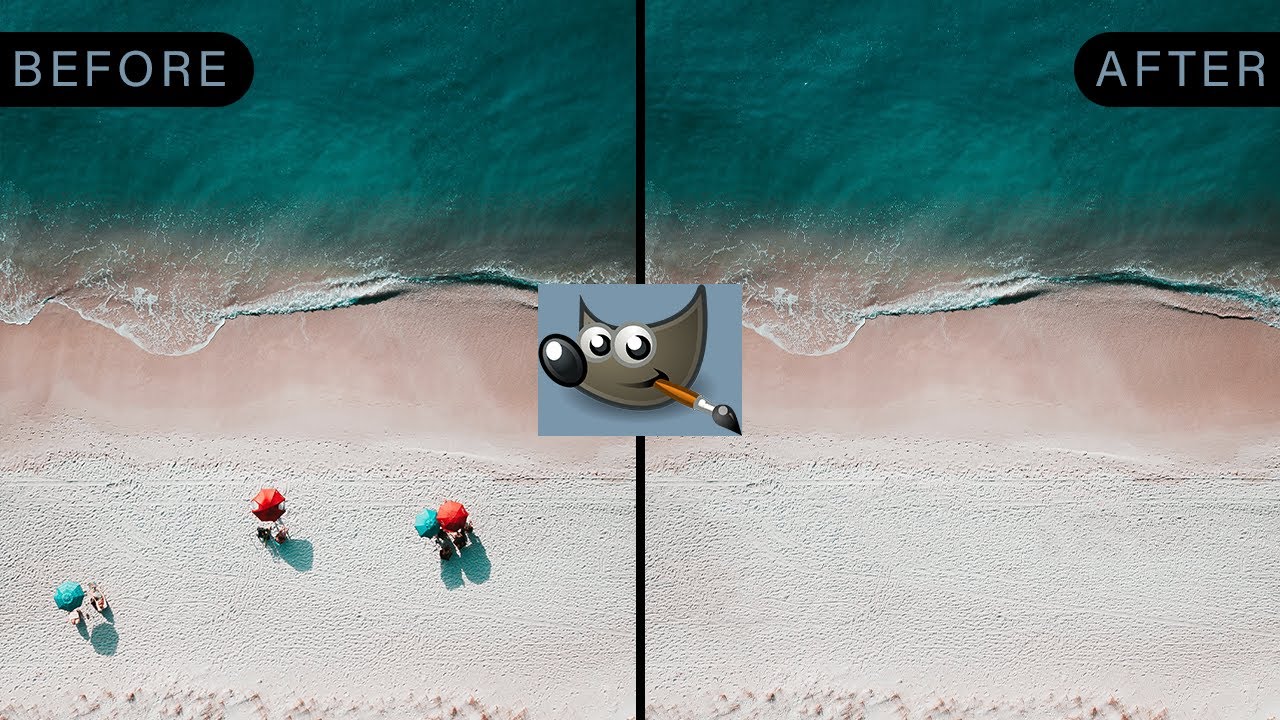 How to Remove Objects from Photos in Gimp