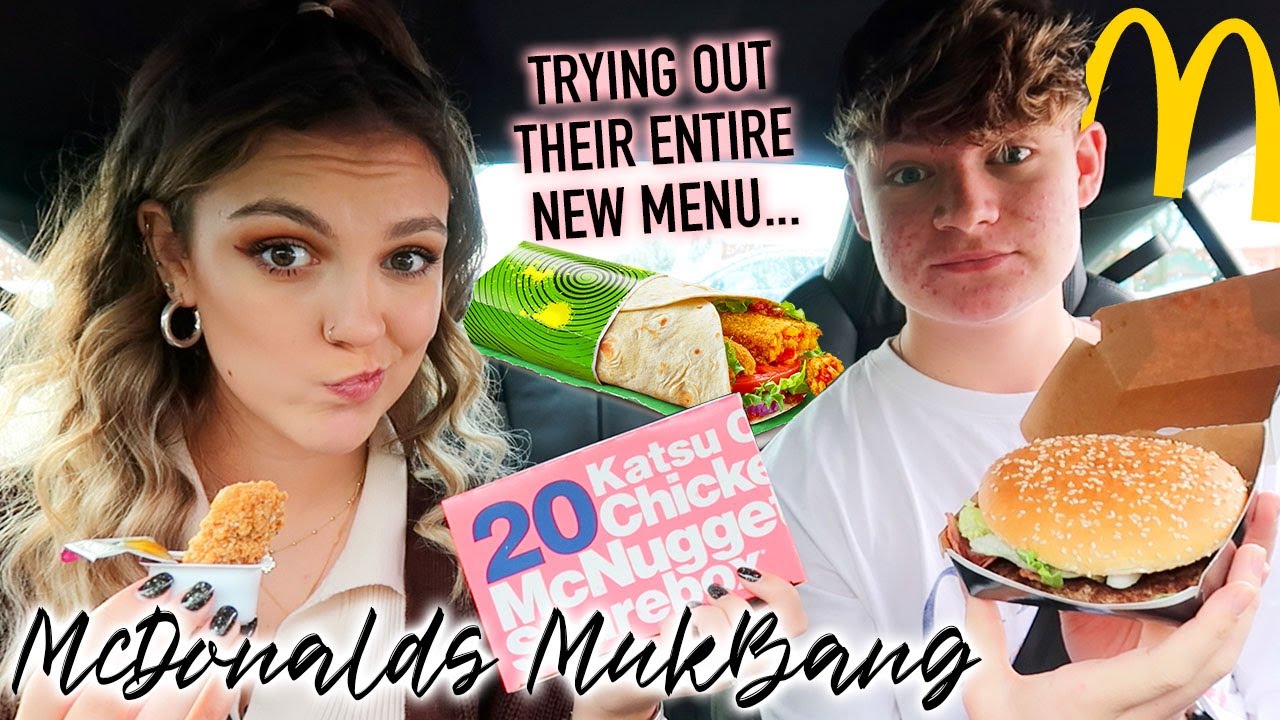 TRYING THE NEW MCDONALDS MENU & CHATTING ABSOLUTE RUBBISH