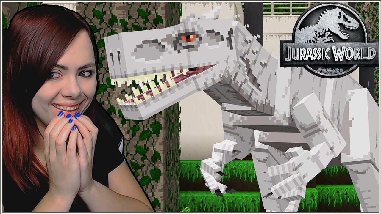 INDOMINUS REX! 🦖 - Jurassic World - Minecraft Pálya