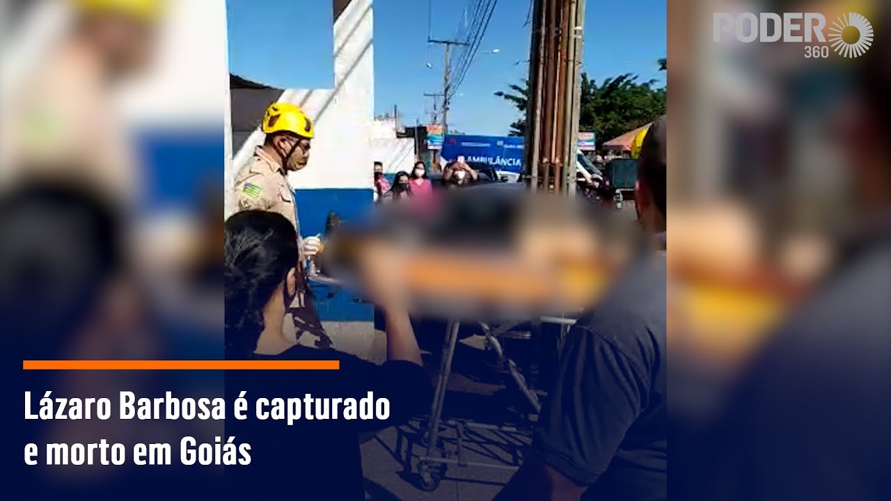 Lázaro Barbosa é capturado e morto em Goiás