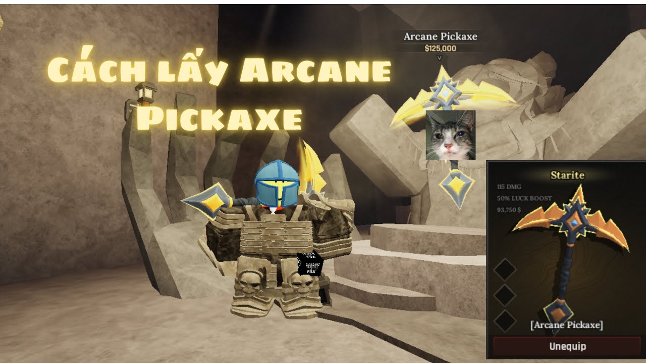 Cách lấy cúp Arcane trong The Forge