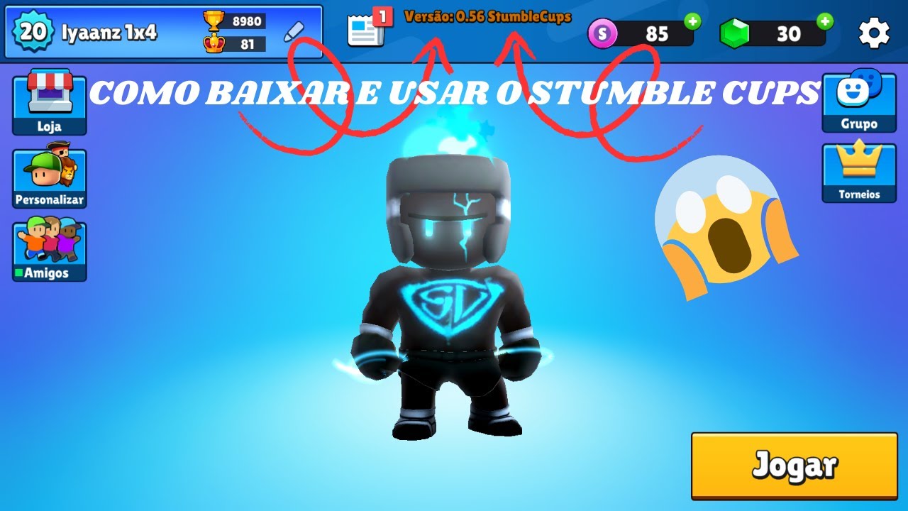 COMO INSTALAR E USAR O STUMBLE CUPS (!NOVA VERSÃO!) CORRETAMENTE E CORRIGIR BUGS!!!