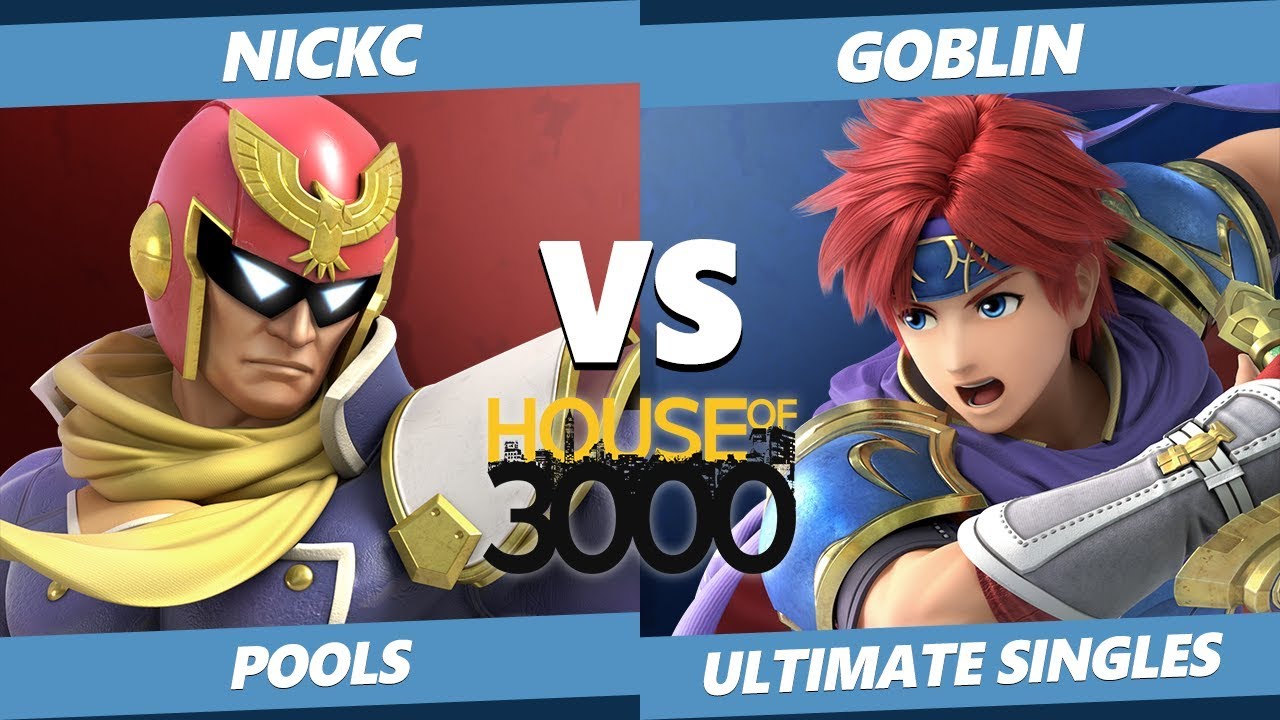 Smash Ultimate Tournament - NickC (Captain Falcon) Vs. Goblin (Roy) SSBU Xeno 195 Pools
