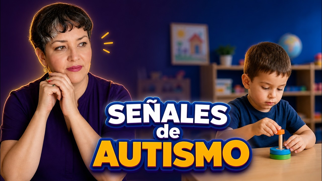 Señales tempranas de autismo en el aula preescolar: guía clara para maestras