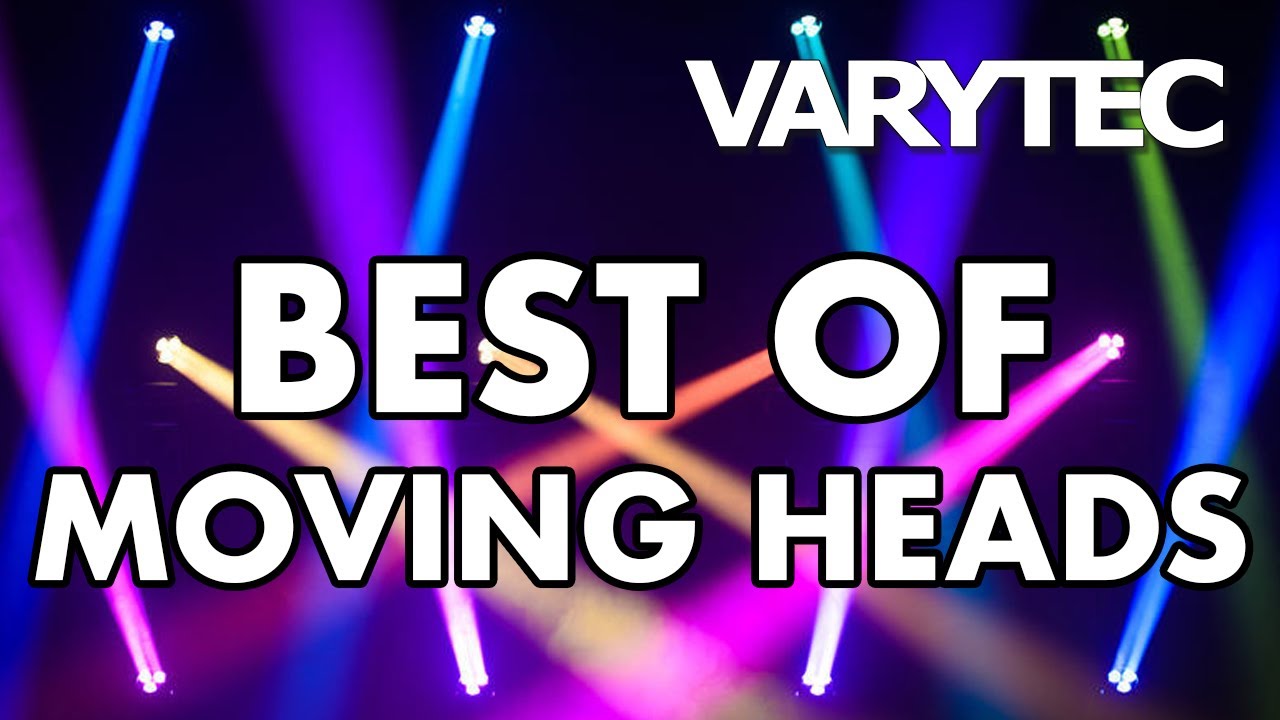 VARYTEC lighting - best of MOVING HEADS: see our top3