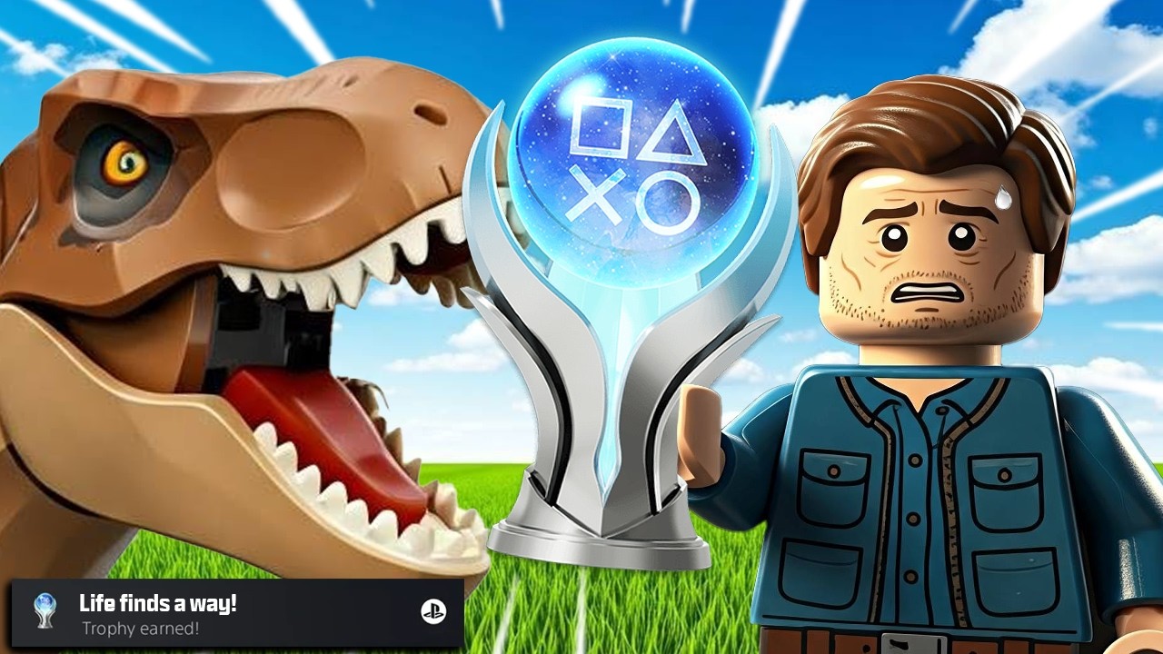 Platinum on Lego Jurassic World Was NEVER ENDING