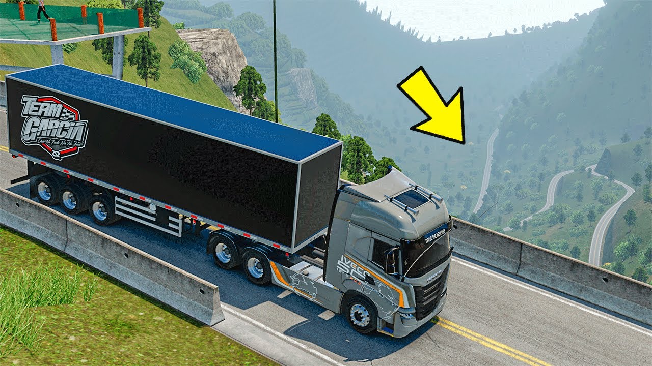 DESCI A SERRA PERIGOSA COM O CAMINH&Atilde;O do BRUNO GARCIA no GLOBAL TRUCK ONLINE!!