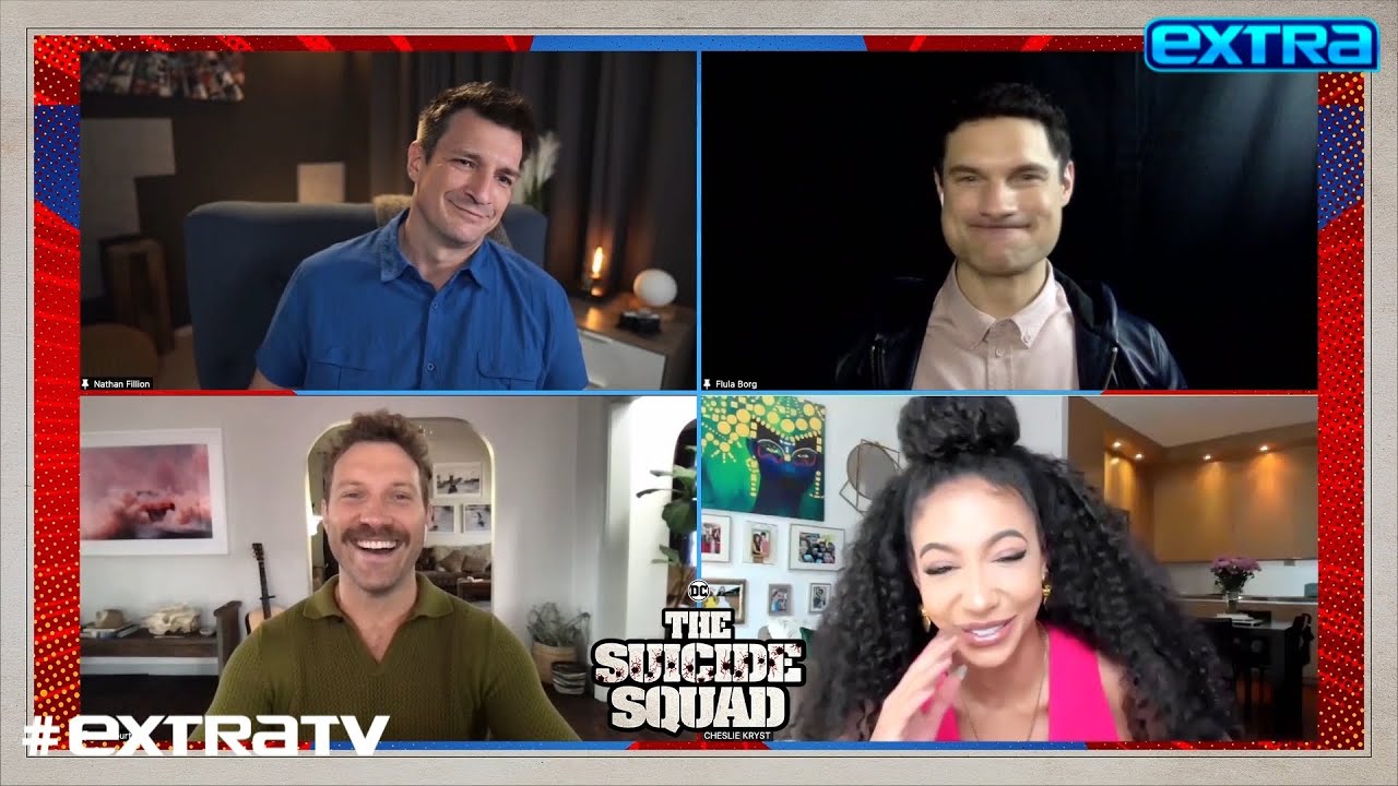 Jai Courtney, Nathan Fillion & Flula Borg Dish on Their ‘Suicide Squad’ Characters