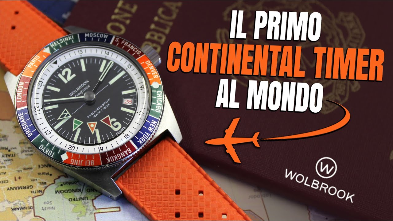 WOLBROOK PAN4TIMER - Il rivoluzionario orologio da viaggio sotto i 500€