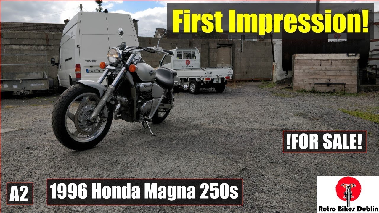 Honda Magna 250s - 1996 honda magna 250cc - Первая поездка-(обзор)