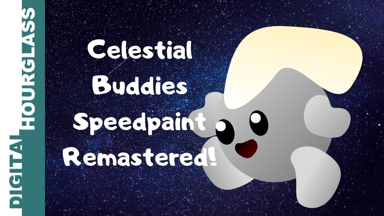 Celestial Buddies Speedpaint REMASTERED - Krita