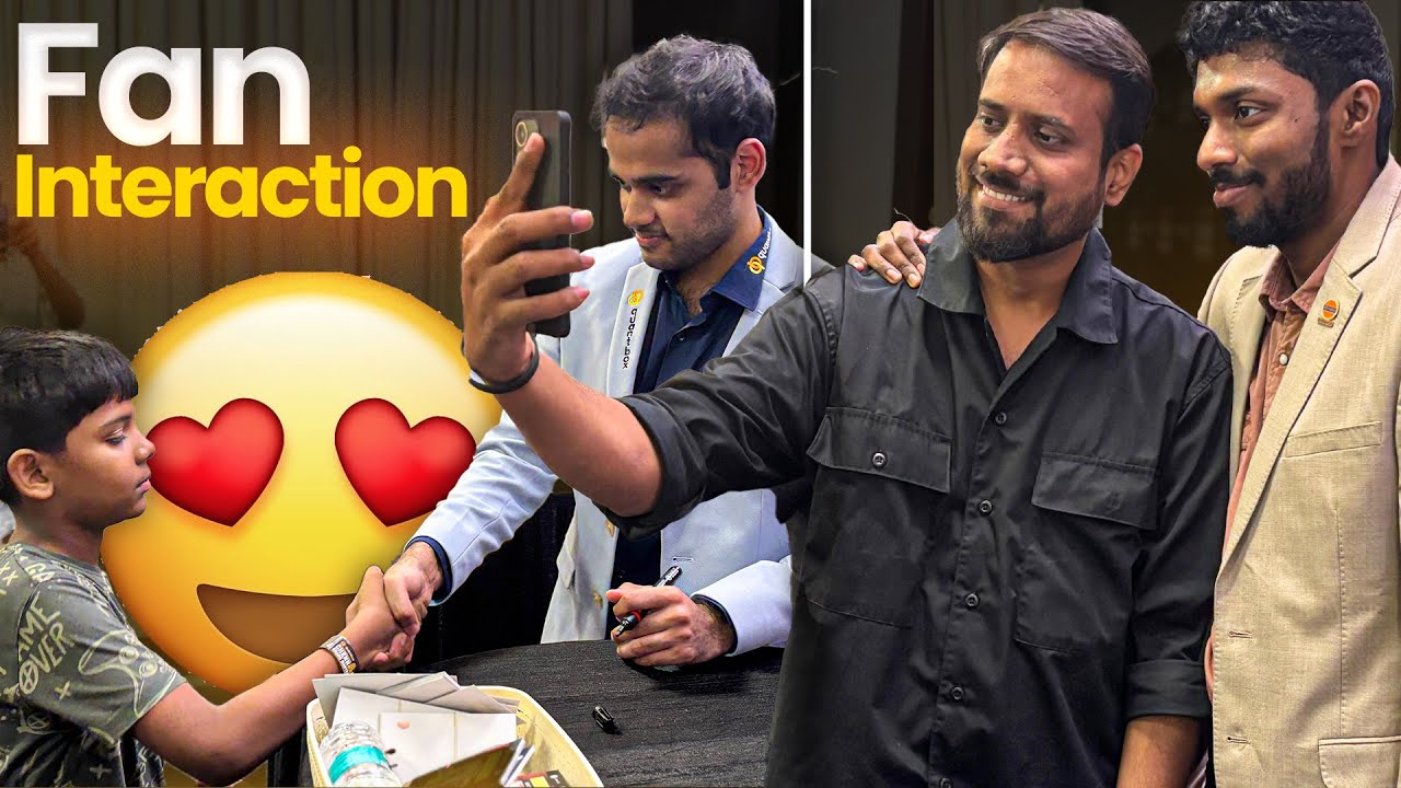Fans meet top Chess players at Quantbox Chennai Grand Masters 2025