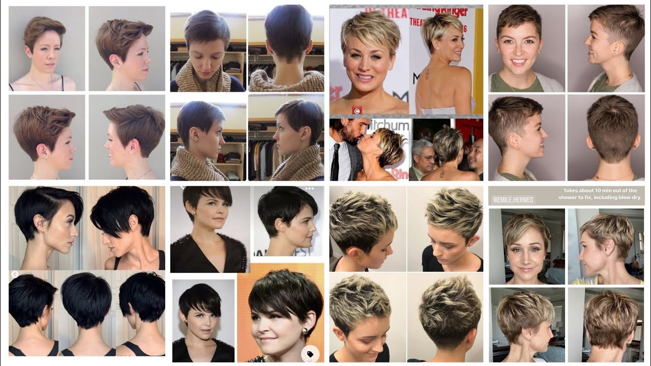 Top Trending & most incredible short pixie haircut and hairstyles