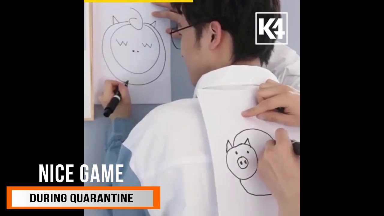 DRAWING ON BACK GAME