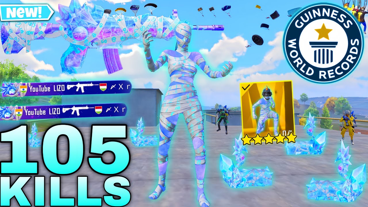 105 KILLS!🥶 IMPOSSIBLE 1VS4 RUSH AT SCHOOL APARTMENTS🥵 PUBG MOBILE - BGMI